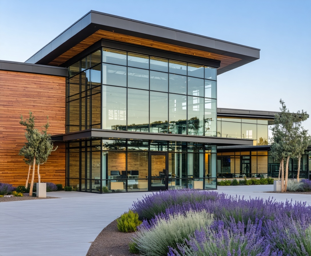 Современное офисное здание TerraForma Academy в Стэнфорде